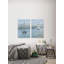 Yacht dans la mer Diptyque-62720789