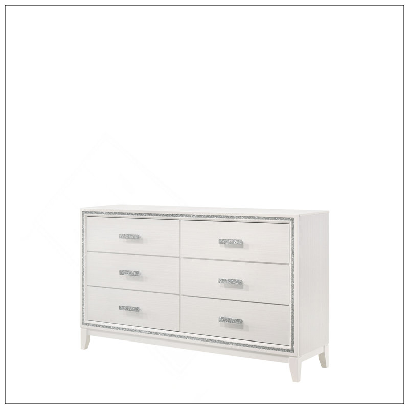 Haiden White Finish Dresser, White
