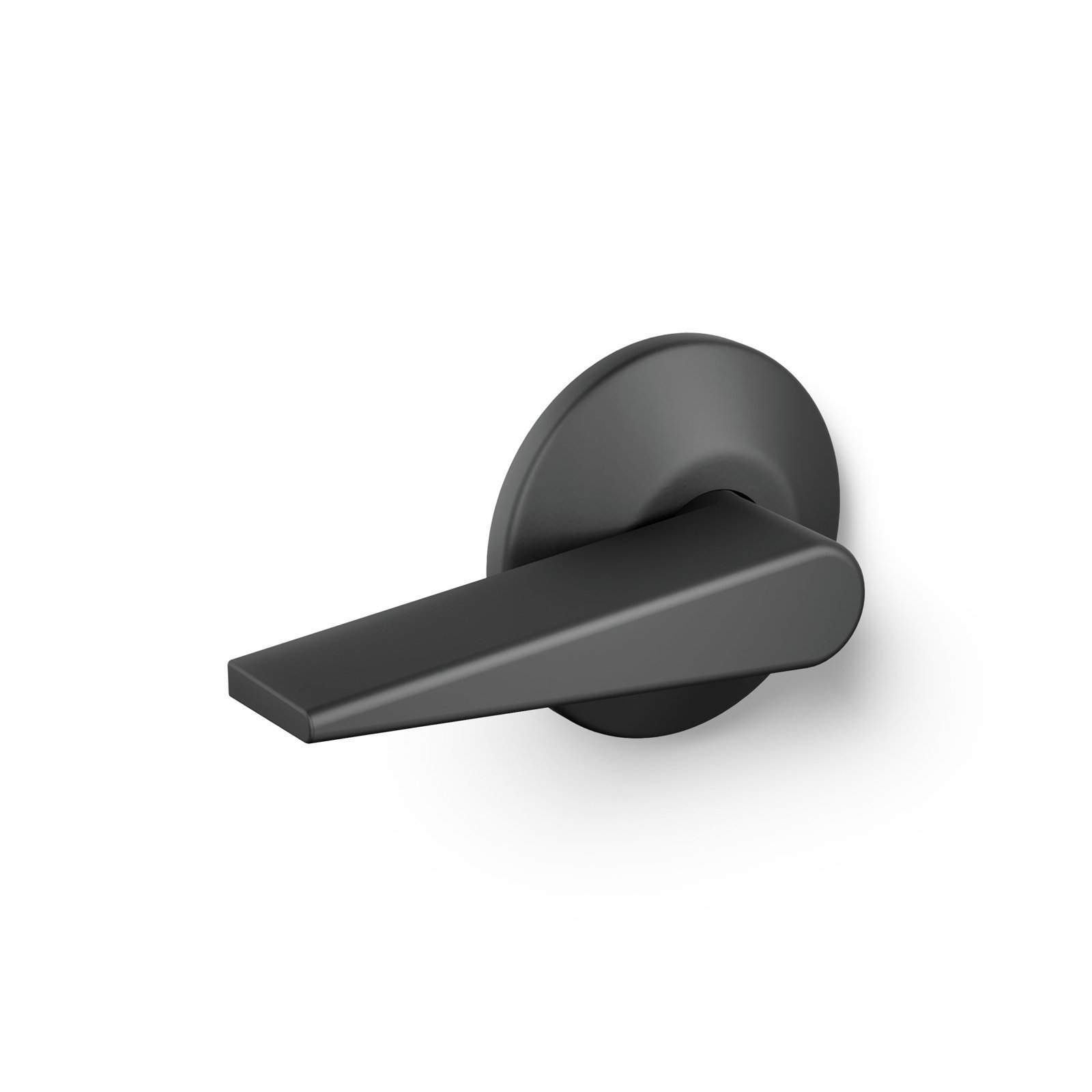 Santa Rosa Toilet Trip Lever, Left Hand, Matte Black