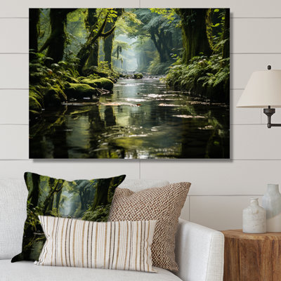 «Kopeck Bwindi Impenetrable Jungle Ouganda II», reproduction sur toile