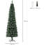 6.23' H Artificial Spruce Christmas Tree