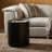 Thibault Weighton 100% Stone Drum End Table