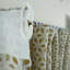 Rideau en lin de couleur pure Un mélange de luxe et de confort - Shatkon, rouille-460841683