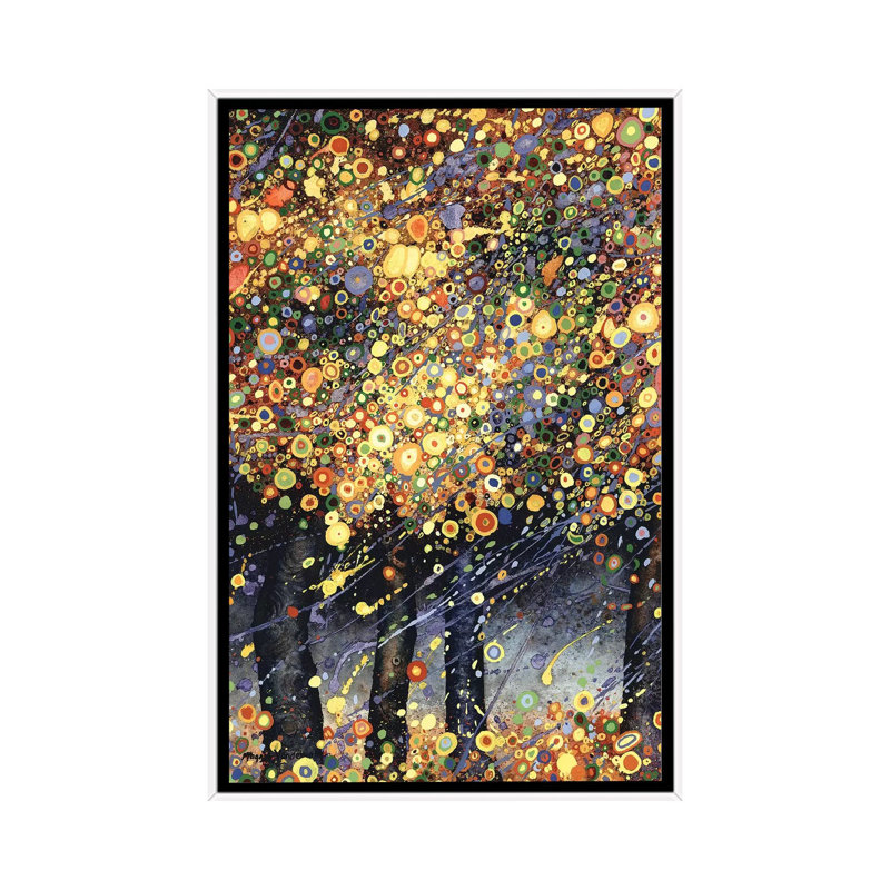 « Tempest » par Maggie Vandewalle-reproduction d’art, Toile blanche encadrée, H 40 po x l 26 po x P 1,5 po, Pas de tapis