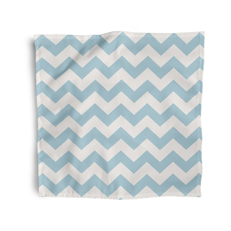 Ubertina Napkin, 18" W x 18" L, Light Blue
