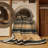 Washable Almond Dark Gray Striped Area Rug-546359151