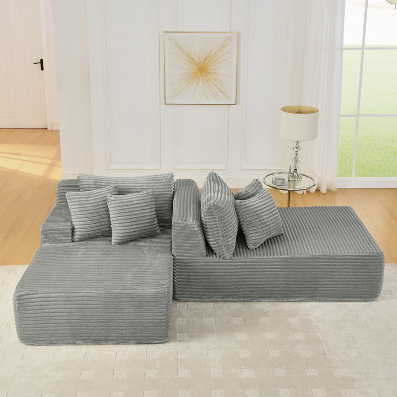 Fauteuil paresseux à deux places, canapé compressé sans assemblage, fabriqué en tissu de velours, fauteuil moderne moelleux, utilisé pour les salons et les chambres à coucher