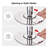 Yescom 9.25 Ft Professional 45mm Silicone Spinning Static Dance Kit, Dancing