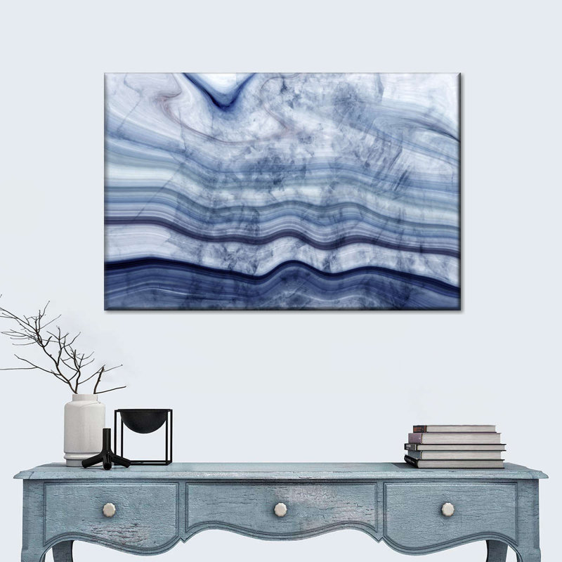 Marble Abstract Canvas Print, 24" H x 36" W x 1.25" D
