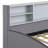 Upholstered Platform Bed with Storage and Drawers-1256890972