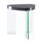 Silsden Glass Top End Table-599498463