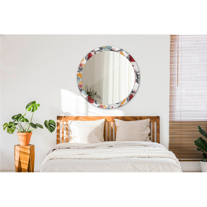 Huldar Glass Flat Wall Mirror
