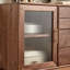 Commode d'appoint vintage entièrement en bois massif-1224109742