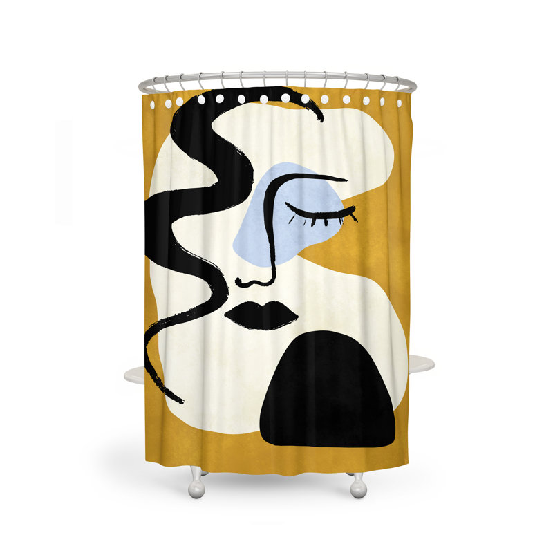 Shower Curtain, 72" H x 70" W