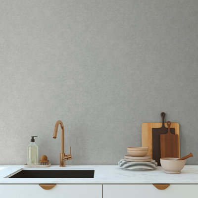 Galerie Horizon Textured Plain Wallpaper