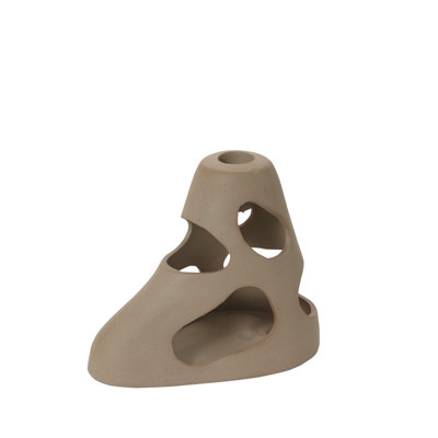 6.25'' H Concrete / Cement Tabletop Candlestick