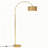 Floor Lamps With Remote Control For Living Room, Arc Floor Lamp With Remote & Dimmable Bulb, Boho Rattan Standing Lamp With 3 Color Temperatures, Height Adjustable Tall Lamp For Bedroom, Over Couch Reading Lamp-758156809