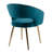 18.9'' H Velvet Upholstered Armchair-2036229239