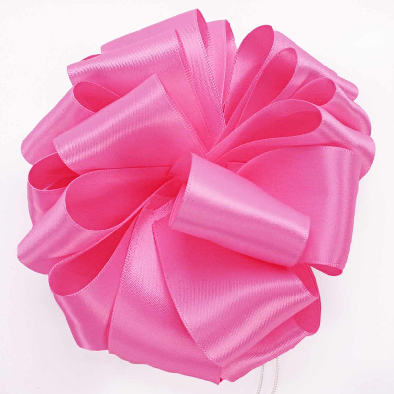 Ruban de satin double face 1,5 "X50Yds, Rose