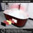 55'' W x 28'' D Freestanding Soaking Bathtub Contemporary Stand Alone Oval Tub with Center Drain & Integrated Overflow-91519869