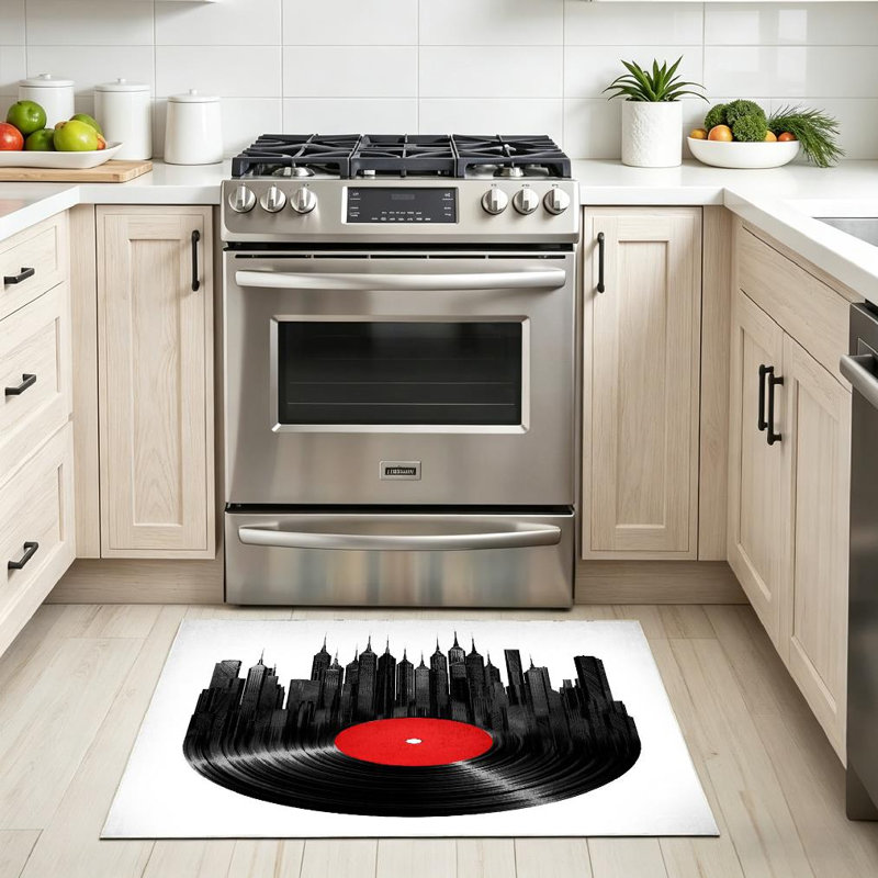 Tapis d'intérieur rétro lavable à la machine