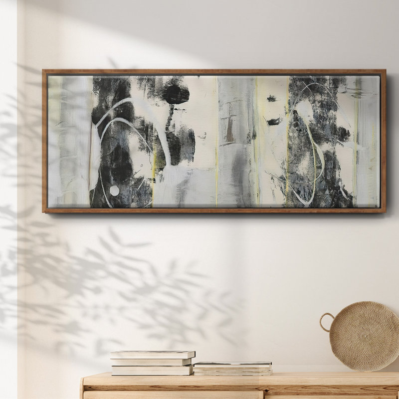 «Debout grand I», toile encadrée, H 20 po x l 50 po