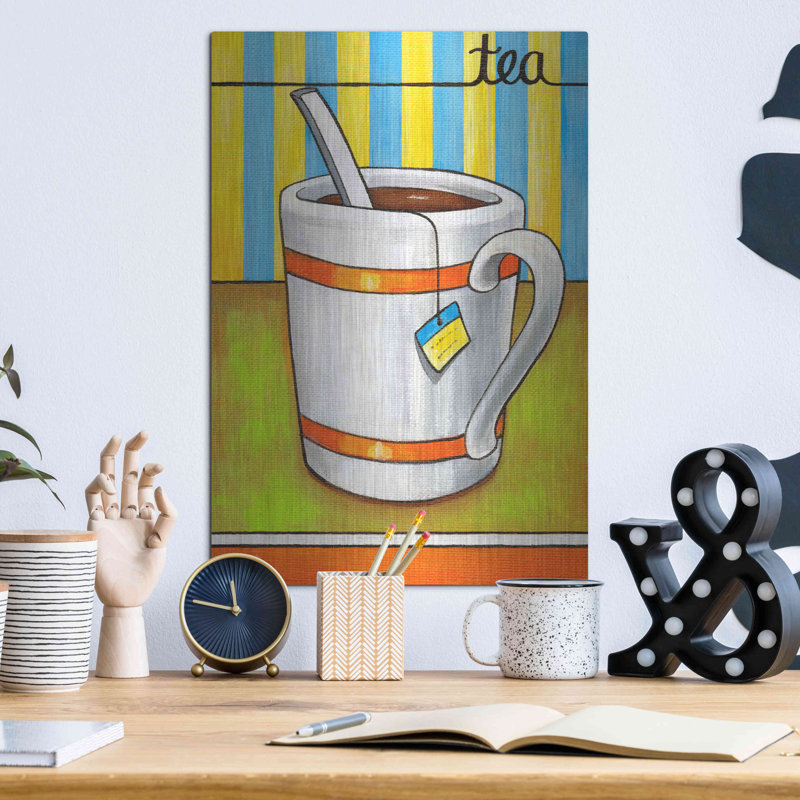«Good Morning Cafe Tea» par Cathy Horvath, H 16 po x l 12 po