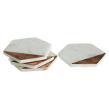 Marble 4 Piece Coaster Set