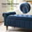 Georgia 58.5'' W  Traditional Classic Storage Bench with Solid Wood Legs and Nailhead Trim-1376251640
