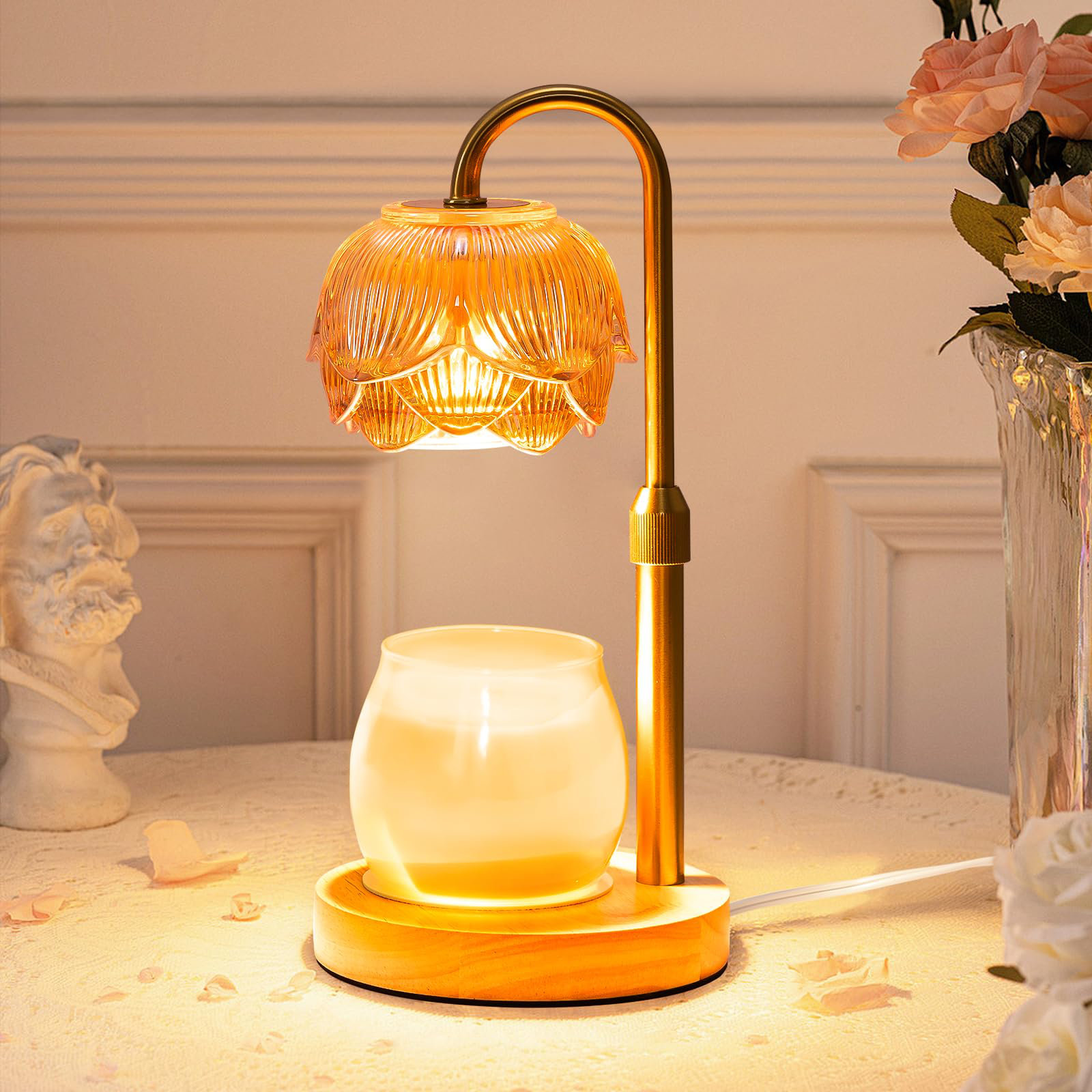 Amazon Transparent Table Lamp Amazon Candle Lamp LAYUKI Candle