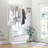 Combination Model Gate Cabinet With Shoe Cabinet+Hang Shelf+ Mirror-259534625