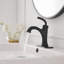 Robinet de salle de bain monotrou avec ensemble de drain Robinets de lavabo pour salle de bain à poignée simple-105653728