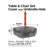 Khalil Outdoor Patio Dining Set Cover