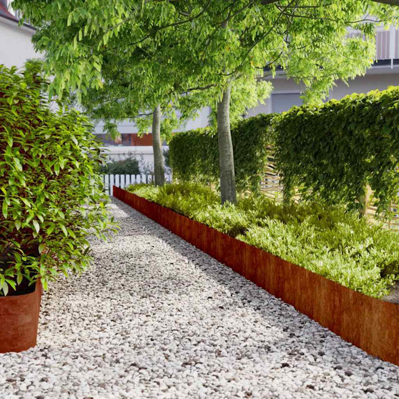 Corten Steel Hardware, 25cm H x 103cm W