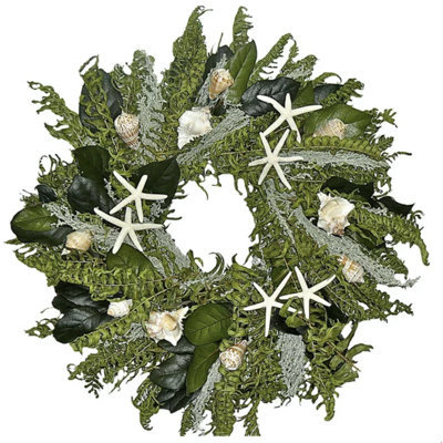 Green Seas Natural Preserved Wreath