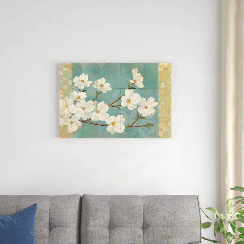 Fleurs de kimono, H 20 po x l 30 po x P 1,25 po
