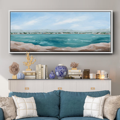 Turquoise Isle III - toile encadrée