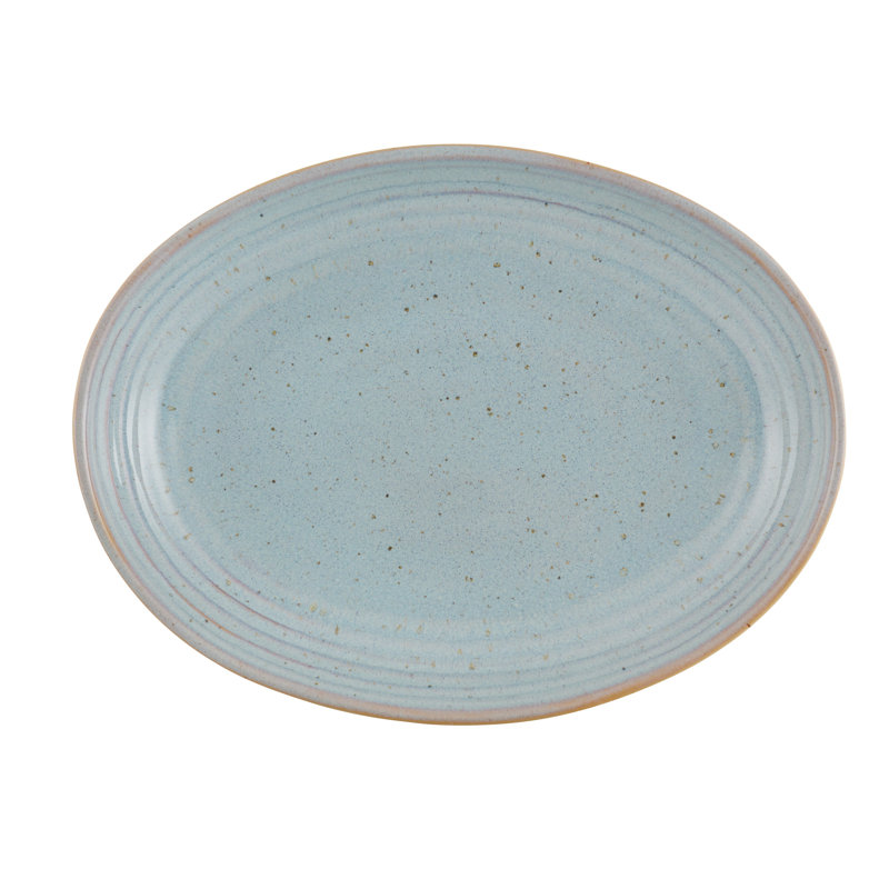 Gemstone Moonstone Stoneware Salad/Dessert Plate
