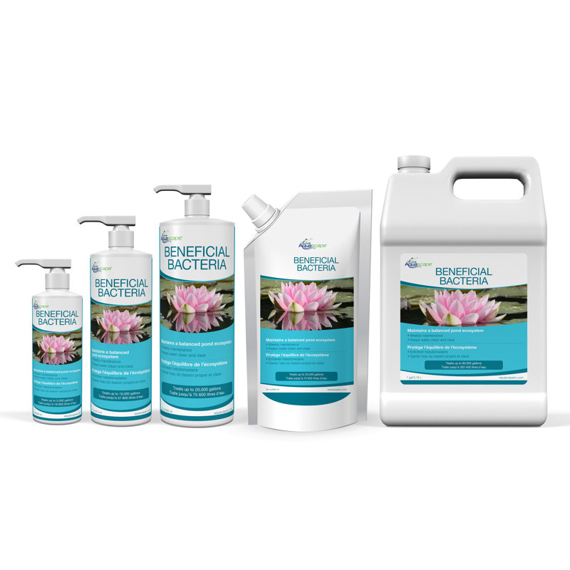 Beneficial Bacteria for Ponds, 8.75" H x 2.5" W x 2.25" D
