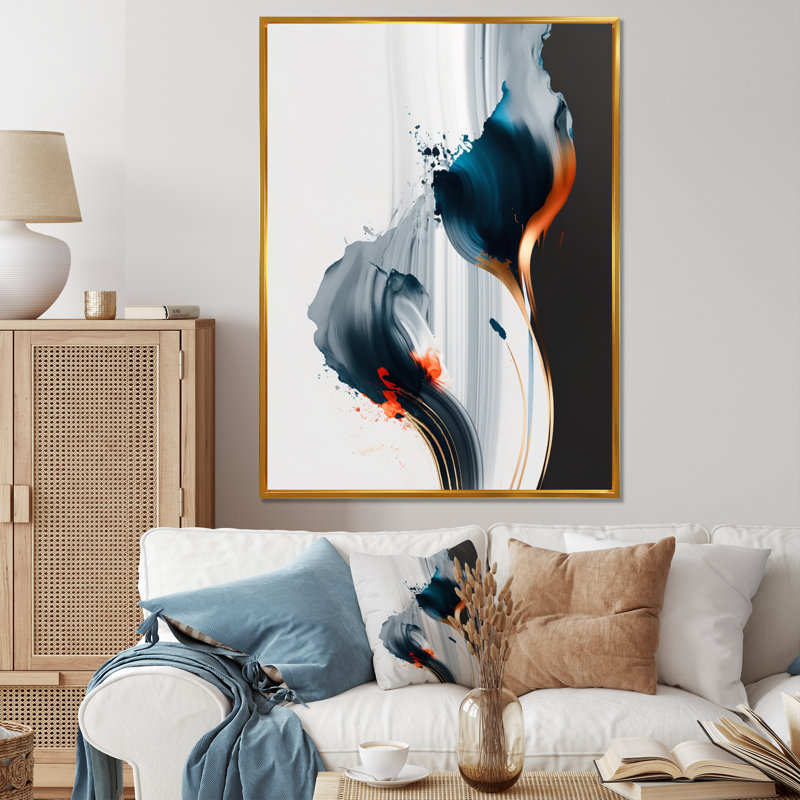Fleurs abstraites de tulipes I - reproductions d'art murales florales abstraites, H 20 po x l 12 po x P 1 po