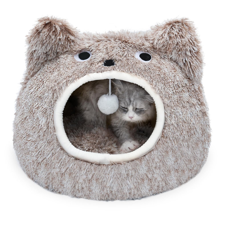 Faux Fur Nest Pet Bed