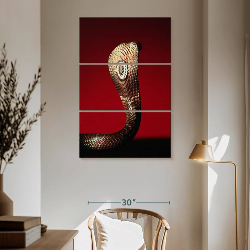 Brampt Cobra, 65" H x 42" W