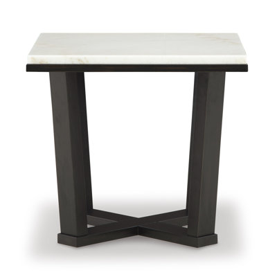 Marble Top End Table