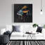 «Realistic Piano», reproduction de peinture à l'huile sur toile tendue-27975204