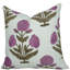 Coussin décoratif à motif de blocs de coton fabriqué à la main Fab divine - Badacha-101751361-101751360