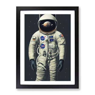 Wonderful Astronaut - Single Picture Frame Print