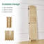 Paravent pliant en bois massif - Paravent-129130210-129130208