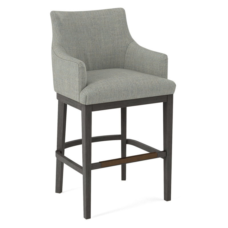 Upholstered Stool, 61606-88, Espresso