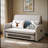 3 In 1 Convertible Sofa Bed With Hidden Storage  Modern Sleeper Chair For Small Spaces, Dorms, And Home Offices