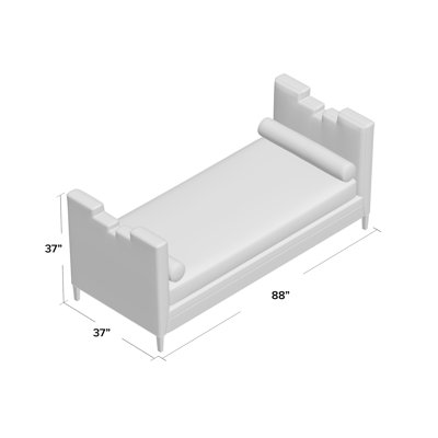 Ida Polyester Upholstered Bench